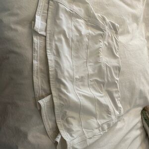 White Lululemon Tennis skirt size 6